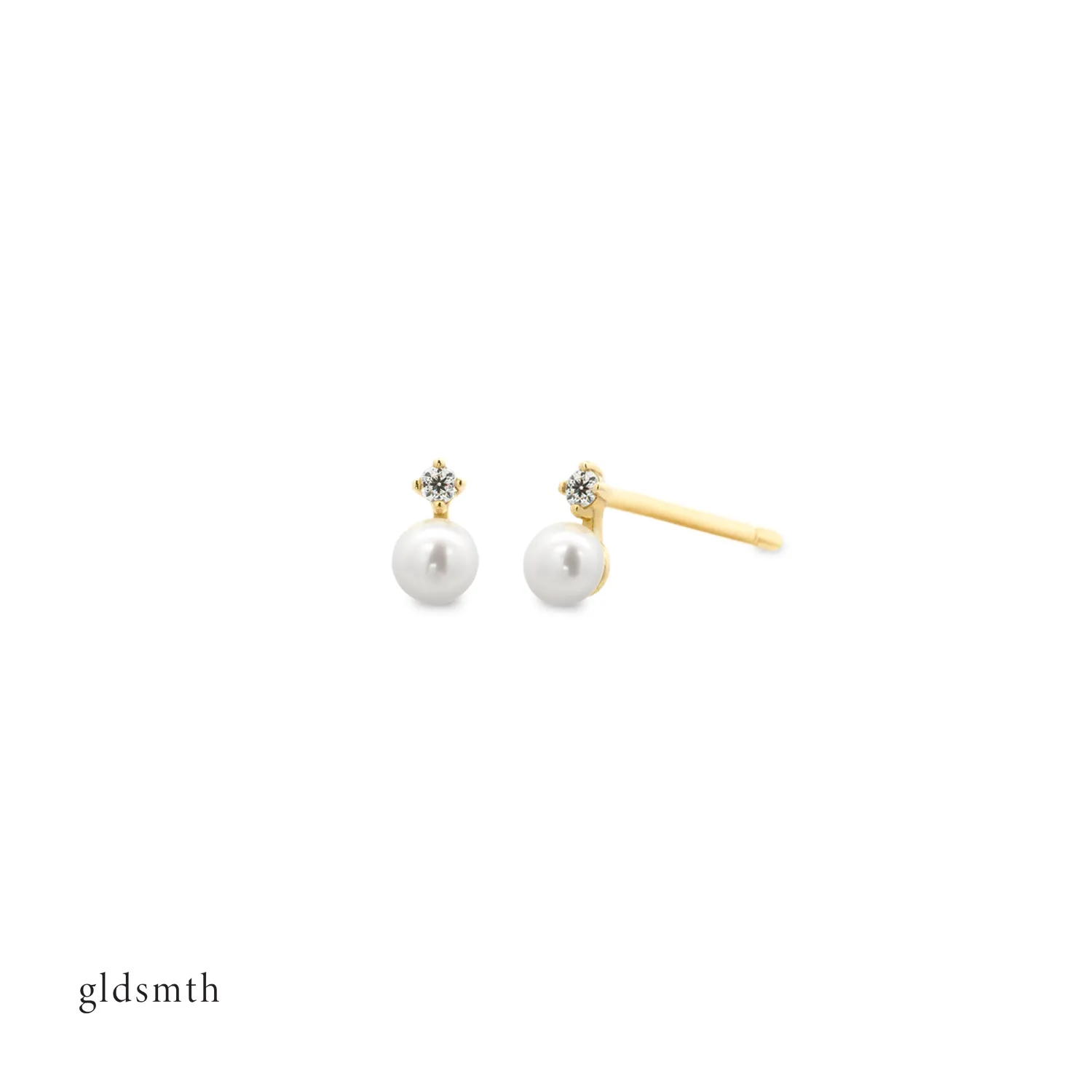 10k Gold Peggy Studs