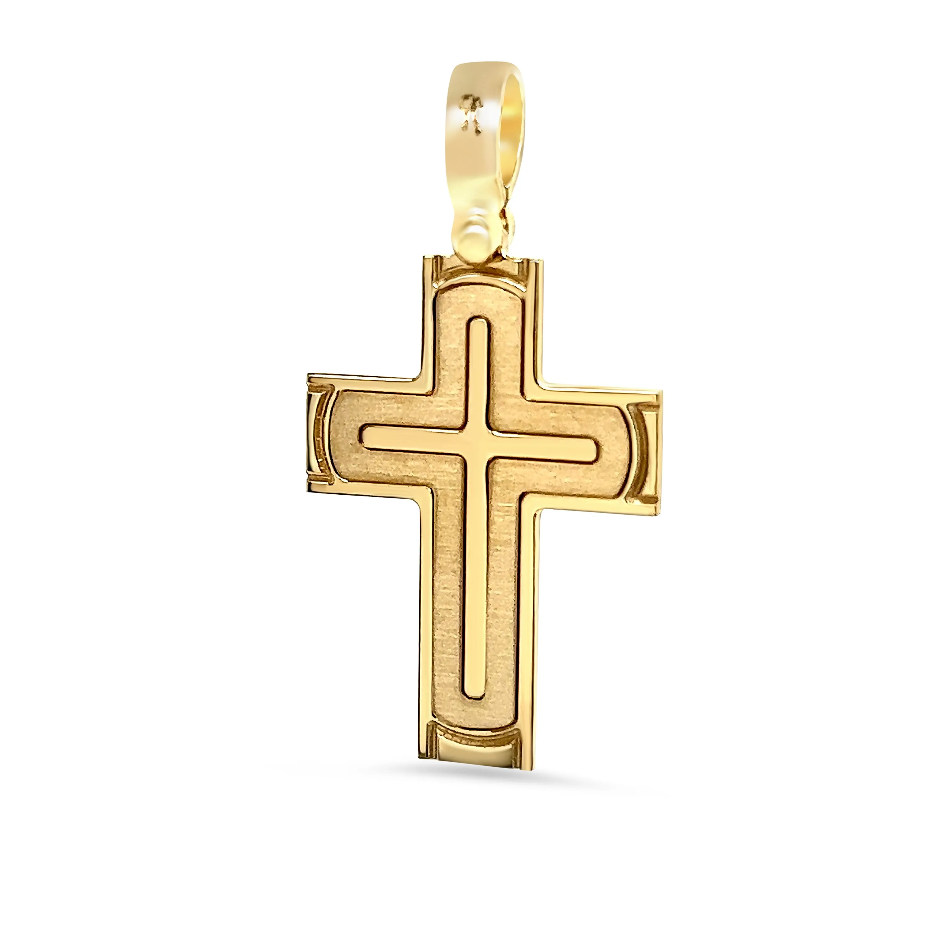 18KT Gold Cross Pendant