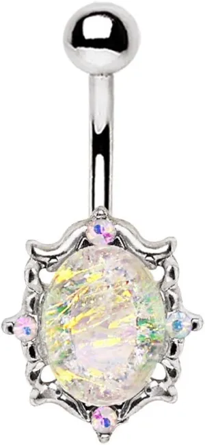 316L Stainless Steel Mystical Mirror WildKlasss Navel Ring