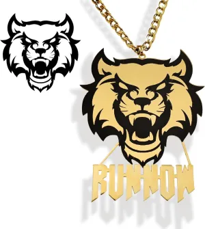 3UMeter Custom Necklace Personalized Necklaces for Women Men Engraved Picture Photo Pendant Necklace 18K Gold Silver Plated Necklace