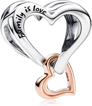 925 Sterling Silver Charms Bracelet Necklace Roses Forever Love Infinity Heart Family Charm Sparkling Star Clip Pendant Beads Jewellery Gift for Women Girls at Christmas,Birthday