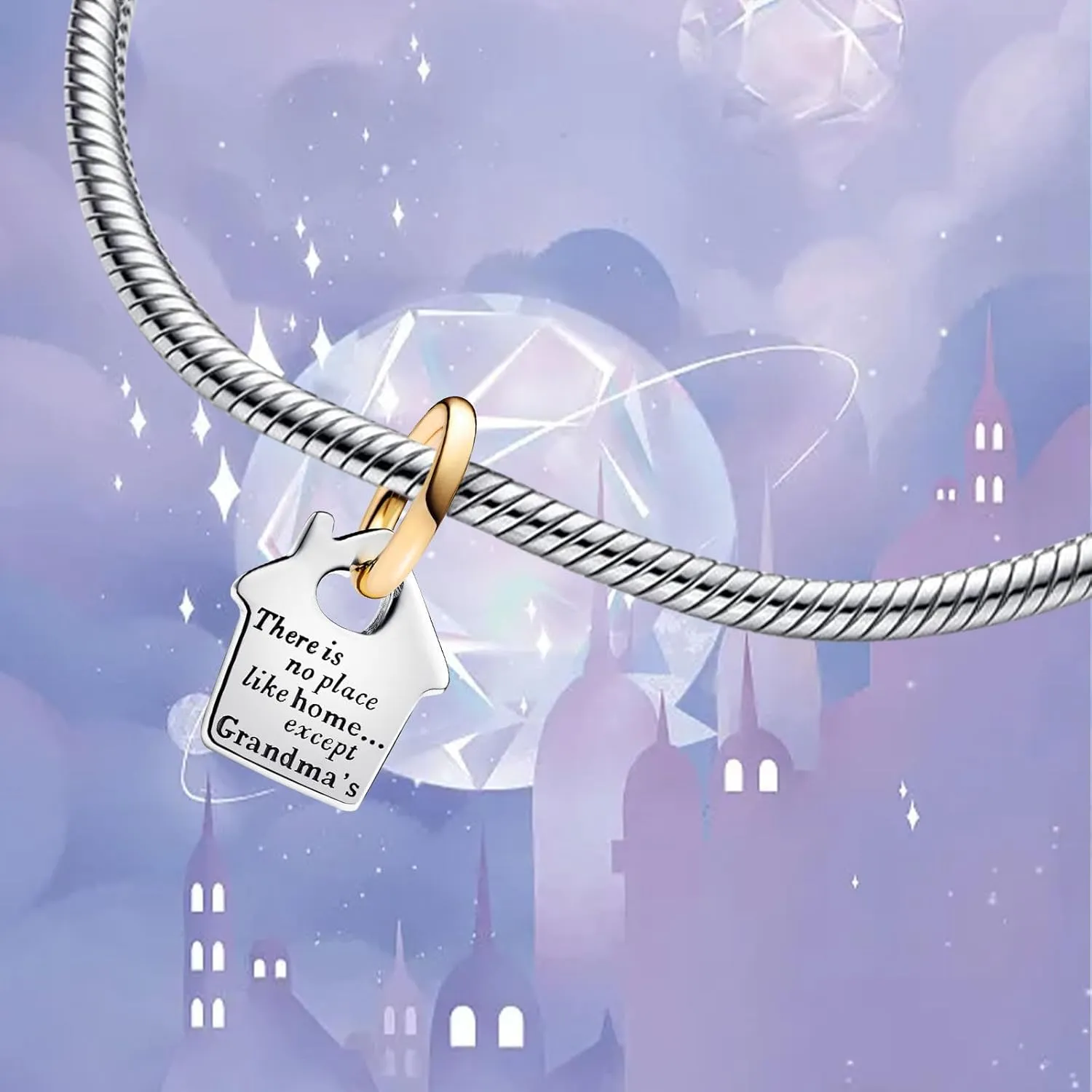 925 Sterling Silver Charms with 5A Cubic Zirconias for Bracelet Necklace Bicycle Butterfly Medallion Firefly Heart Charm Pendant Beads Butterfly Bee Rose Charm Jewellery Gift for Women Girls