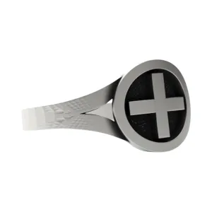 925 Sterling Silver Crucifix Ring - Divine Faith, Elegant Symbol of Spirituality and Devotion for the Faithful