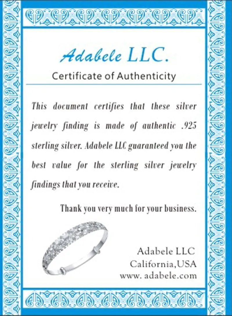 Adabele Authentic Solid Sterling Silver 3mm to 8mm Round Ball Stud Earrings Hypoallergenic Nickel Free Cute Dot Ear Studs Womem Fine Jewelry