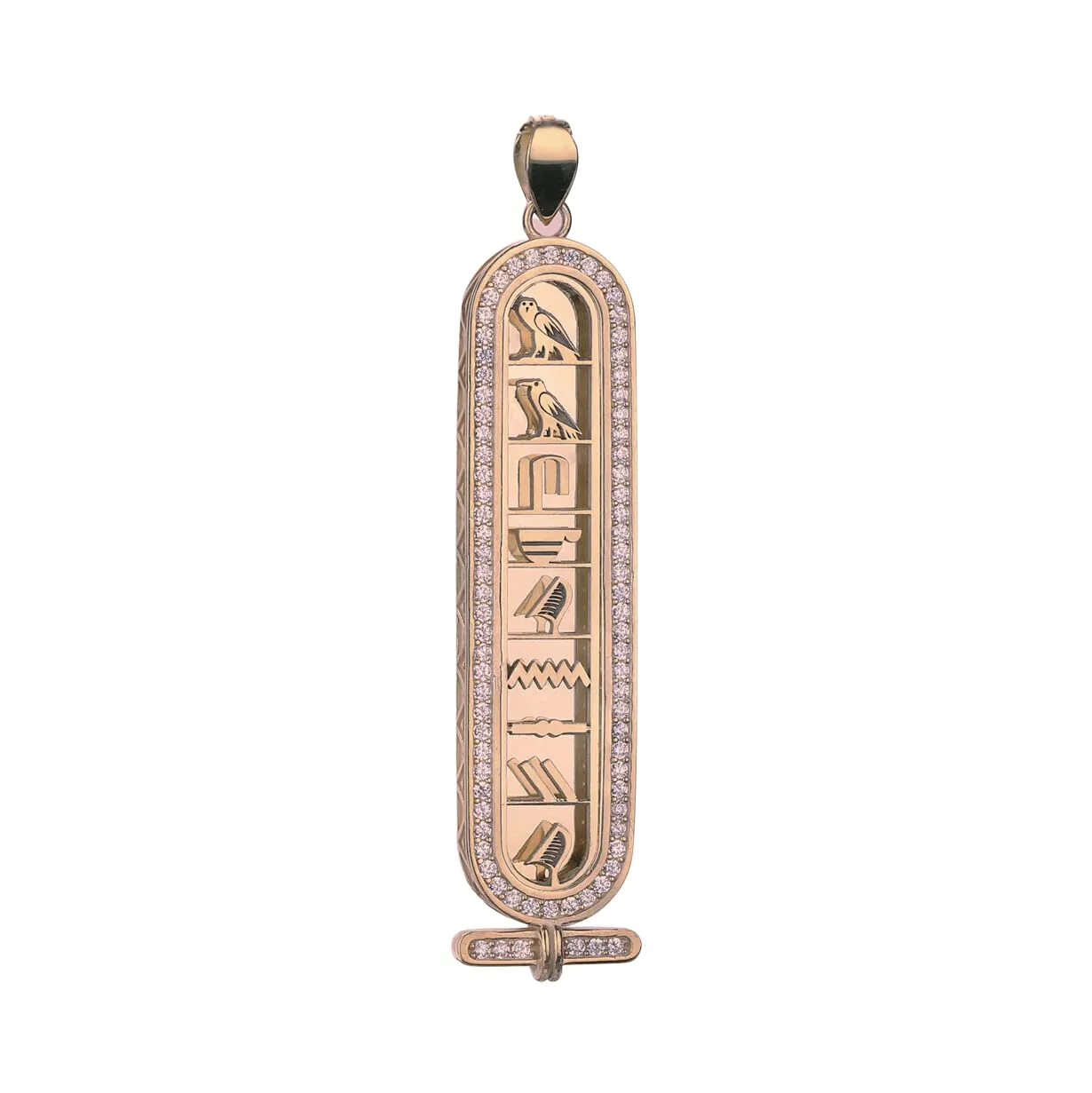 Ancient Egyptian Custom Pendant, Egyptian Personalized Name Necklace by HStudio