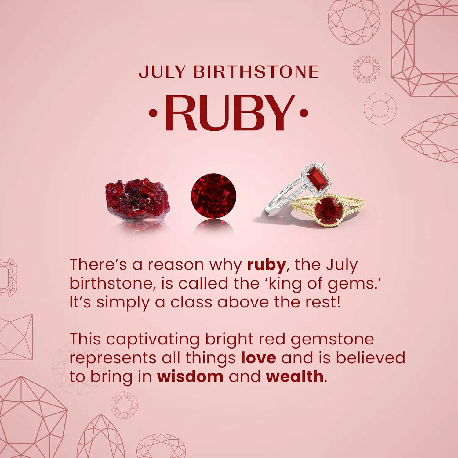Angara Lab Grown Oval Ruby Hidden Halo Classic Engagement Ring in 14K Solid Gold/Platinum | July Birthstone, Birthday, Anniversary, Wedding Jewelry Gift for Women