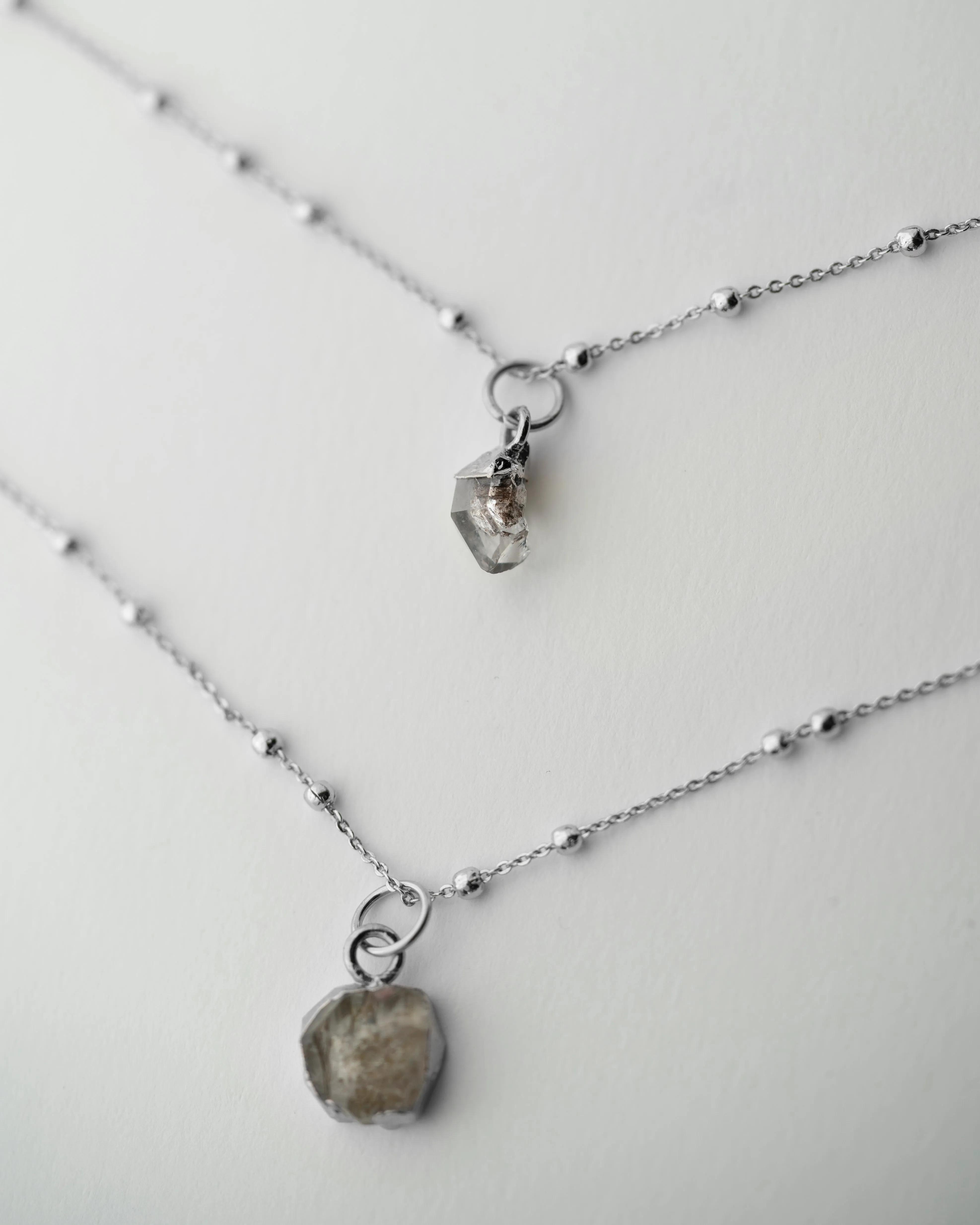 April | Herkimer Diamond Necklace