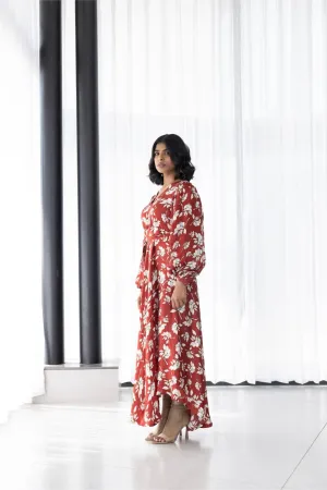 ASYMMETRIC GOWN