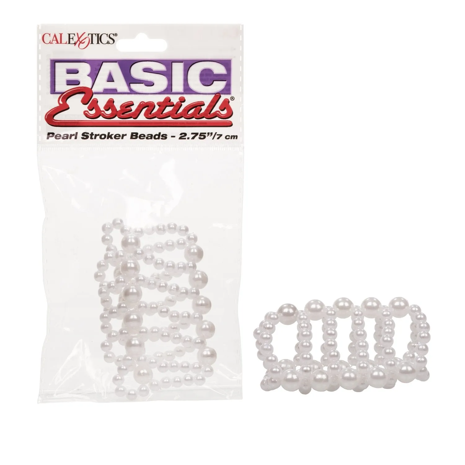 Basic Essentials Pearl Stroker Beads - 2.75
