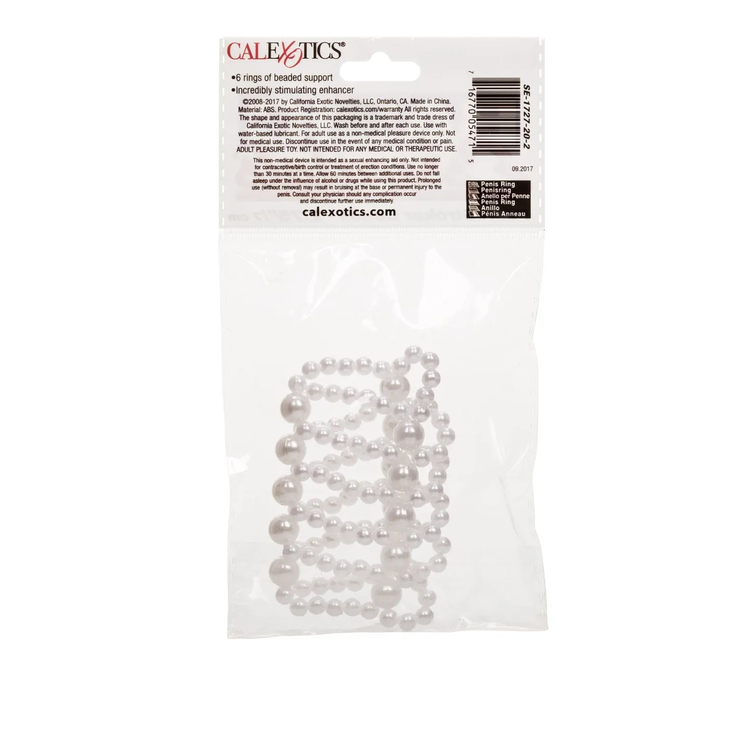 Basic Essentials Pearl Stroker Beads - 2.75