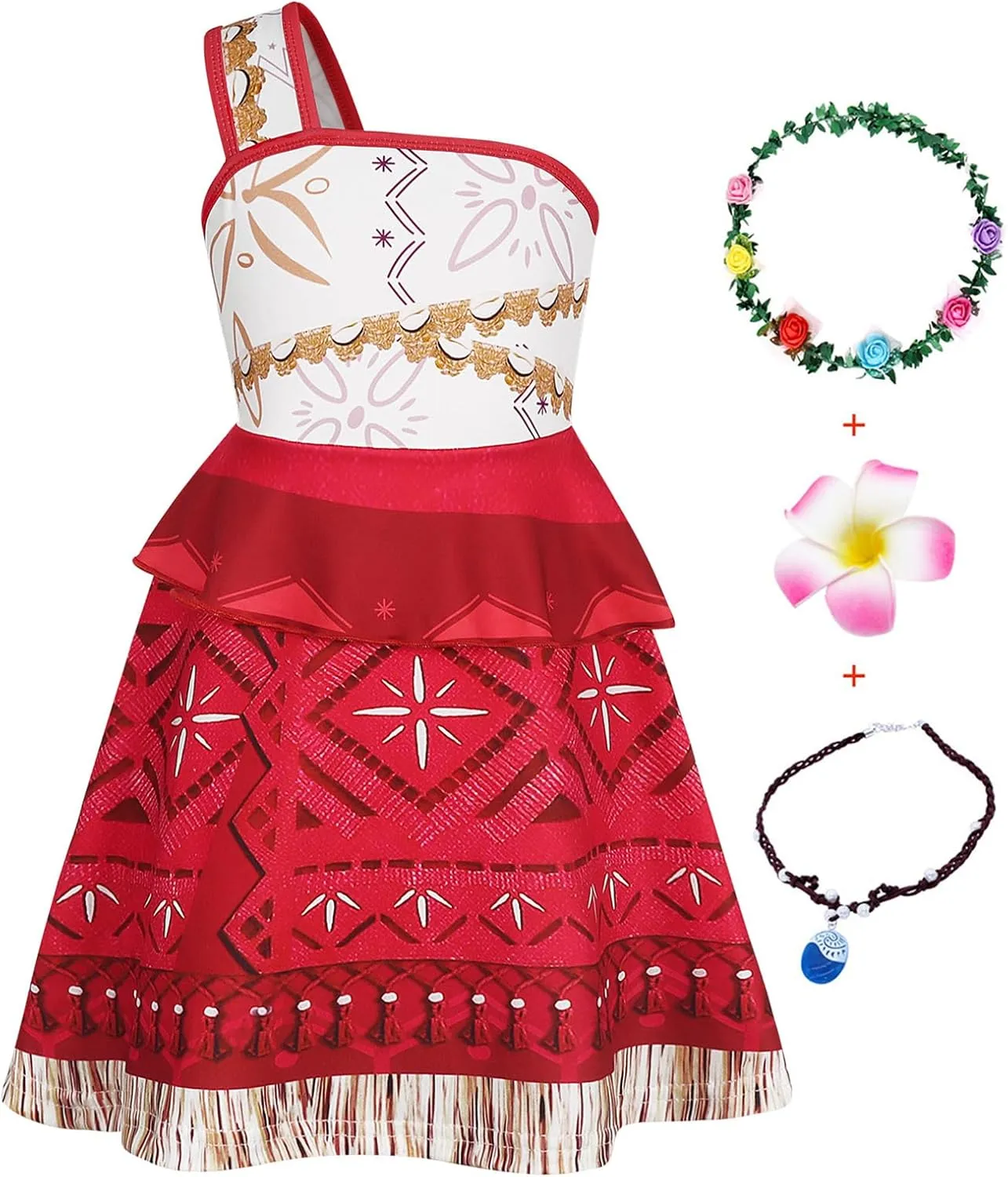 Benylion Princess Dress Up Ocean Adventure Costumes for Girls Christmas Gifts Toddler Pretend Play Birthday Party Dresses