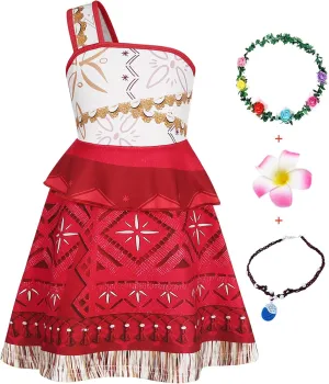 Benylion Princess Dress Up Ocean Adventure Costumes for Girls Christmas Gifts Toddler Pretend Play Birthday Party Dresses