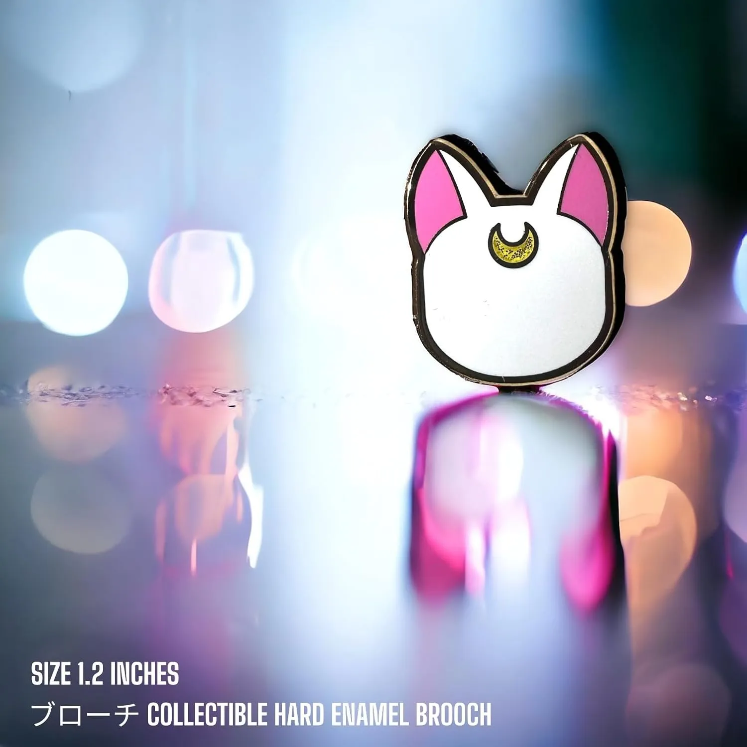 Black cat enamel pin black cat catching star pin hard enamel star and moon enamel pin hard enamel cat pin gifts for black cat lovers black cat gifts black cat with moon pin