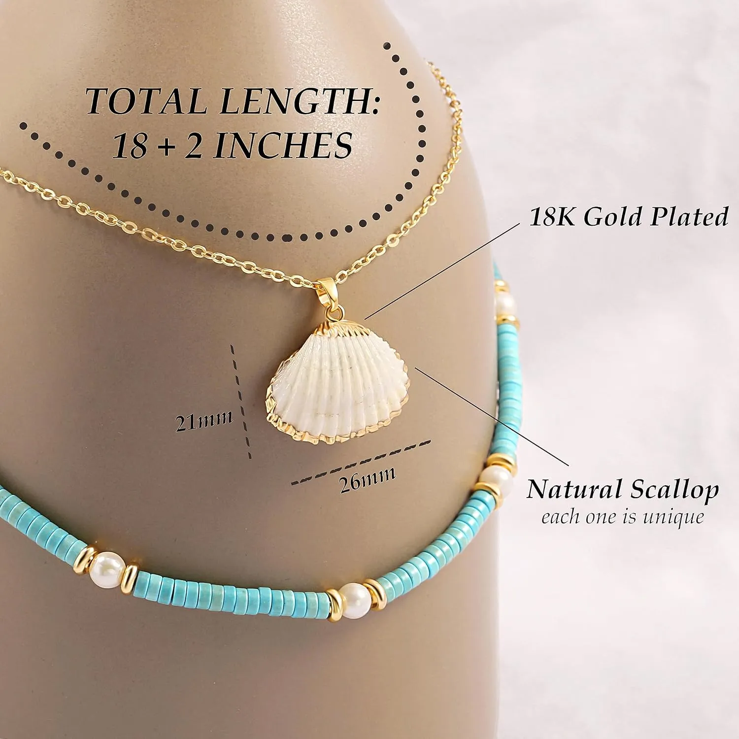 CANEVINKA 18K Gold Plate Coin Pendant Necklace for Women Dainty Compass Sunflower Necklaces Personalized Chain Layered Jewelry