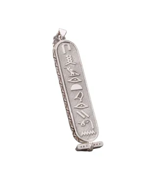 Cartouche Personalized Name Necklace, 14k Gold Personalized Handmade, Egyptian Pendant Jewelry Women, Hieroglyph Egypt Name Necklace by HStudio