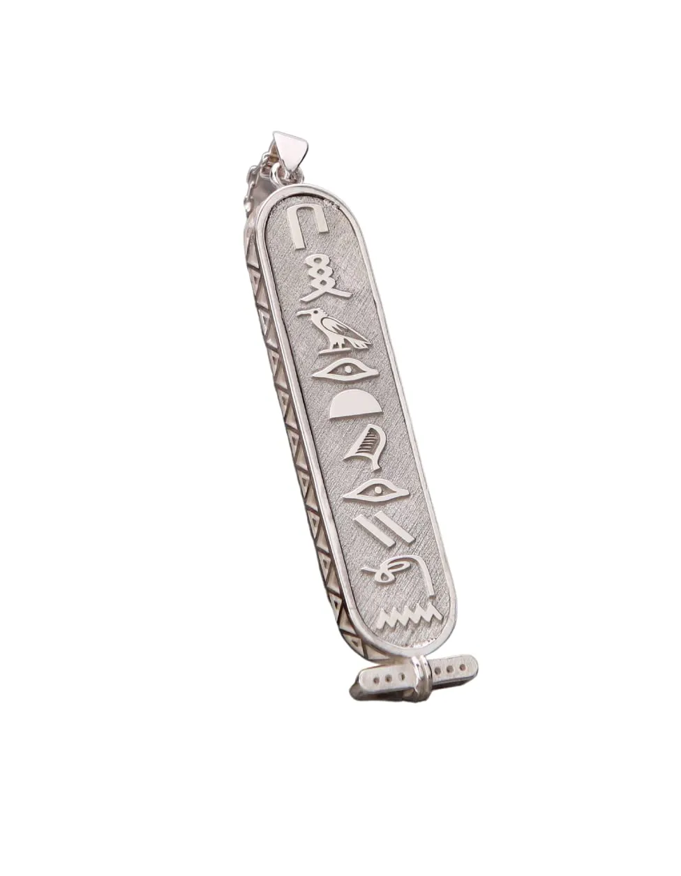 Cartouche Personalized Name Necklace, 14k Gold Personalized Handmade, Egyptian Pendant Jewelry Women, Hieroglyph Egypt Name Necklace by HStudio