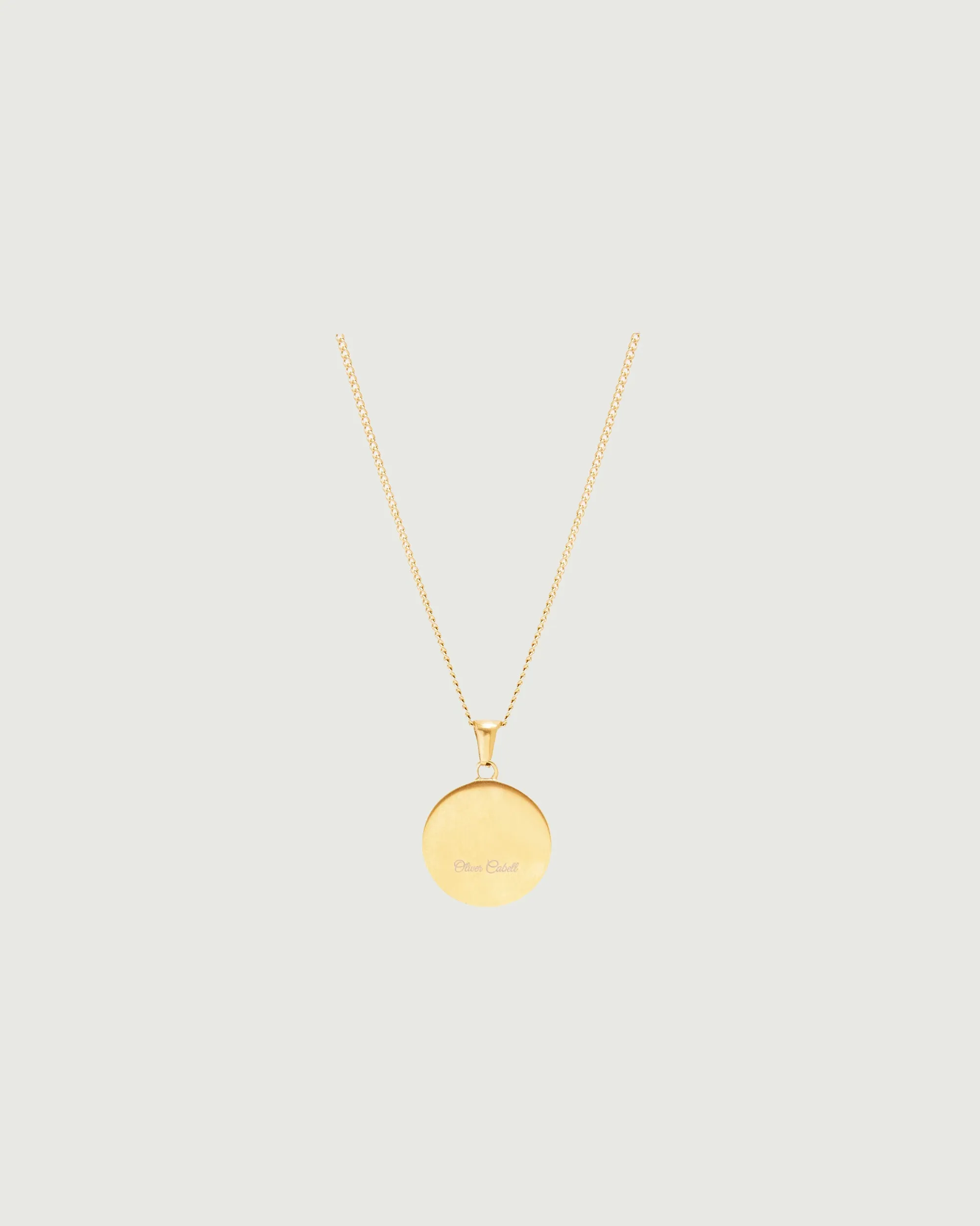Compass Pendant Necklace | Gold