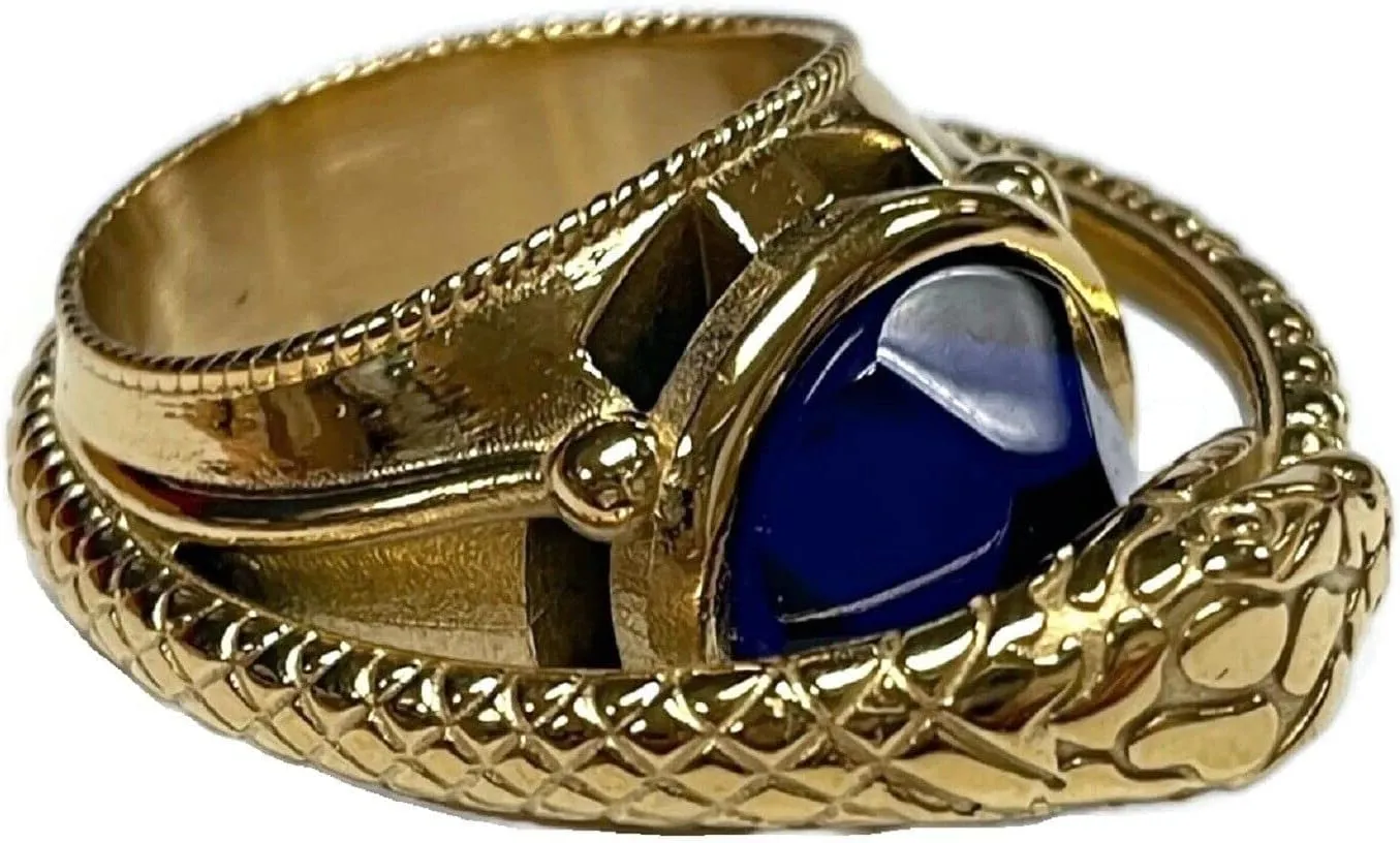 costumebase WHEEL OF TIME Aes Sedai RING channeler ouroboros snake props mage the wizard (US Size 7)