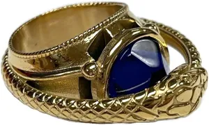 costumebase WHEEL OF TIME Aes Sedai RING channeler ouroboros snake props mage the wizard (US Size 7)