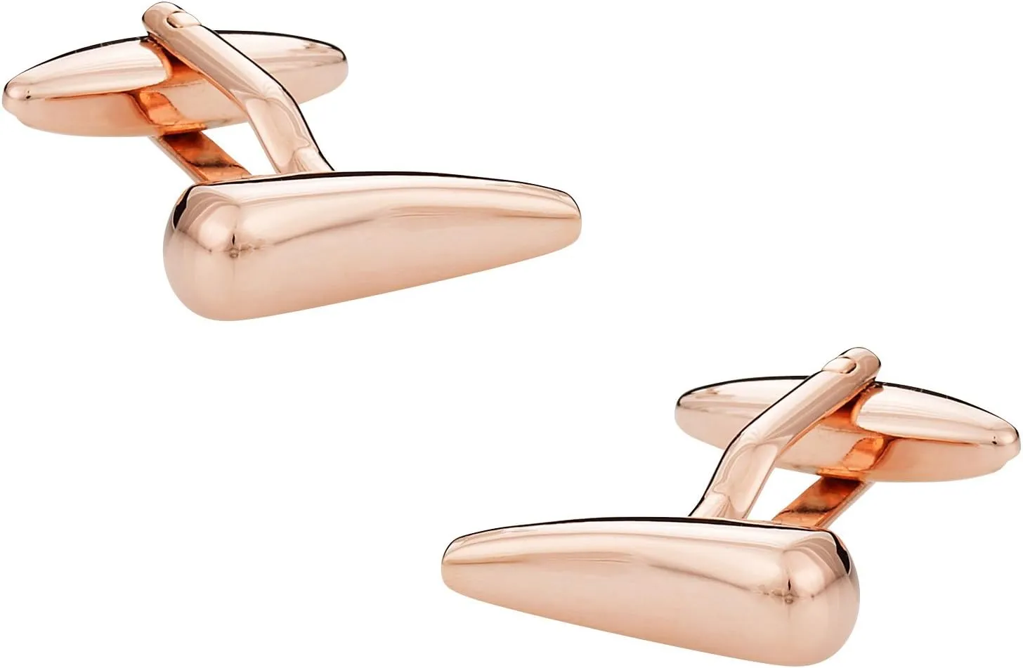 Cuff-Daddy Unique Cufflinks in Rose-Gold Tone with Presentation Box