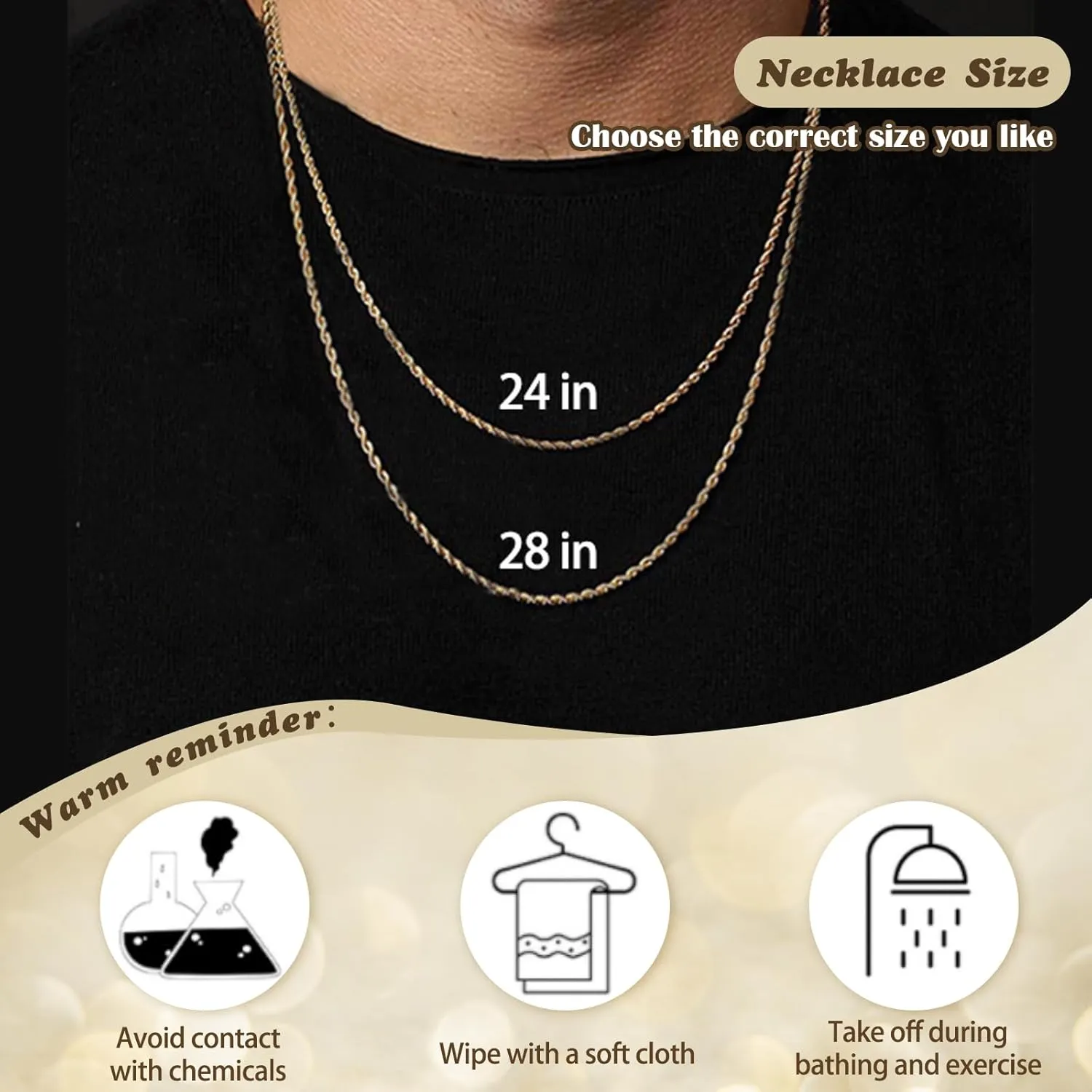 Custom Picture Necklace Personalized - Customized Photo Pendant Necklaces, Hip Hop Chain with Pictures Personalized Gift for Dad Men Women