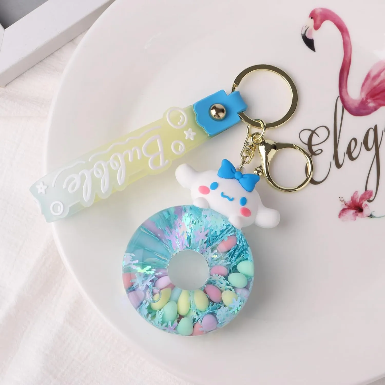Cute Keychain,Kawaii Keychain,Handbag Bags Decoration,Bag Charm Keychains for Women,Car Key Chain Key Ring