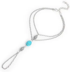 Dainty Foot Chain Anklet Slave Bracelet for Woman