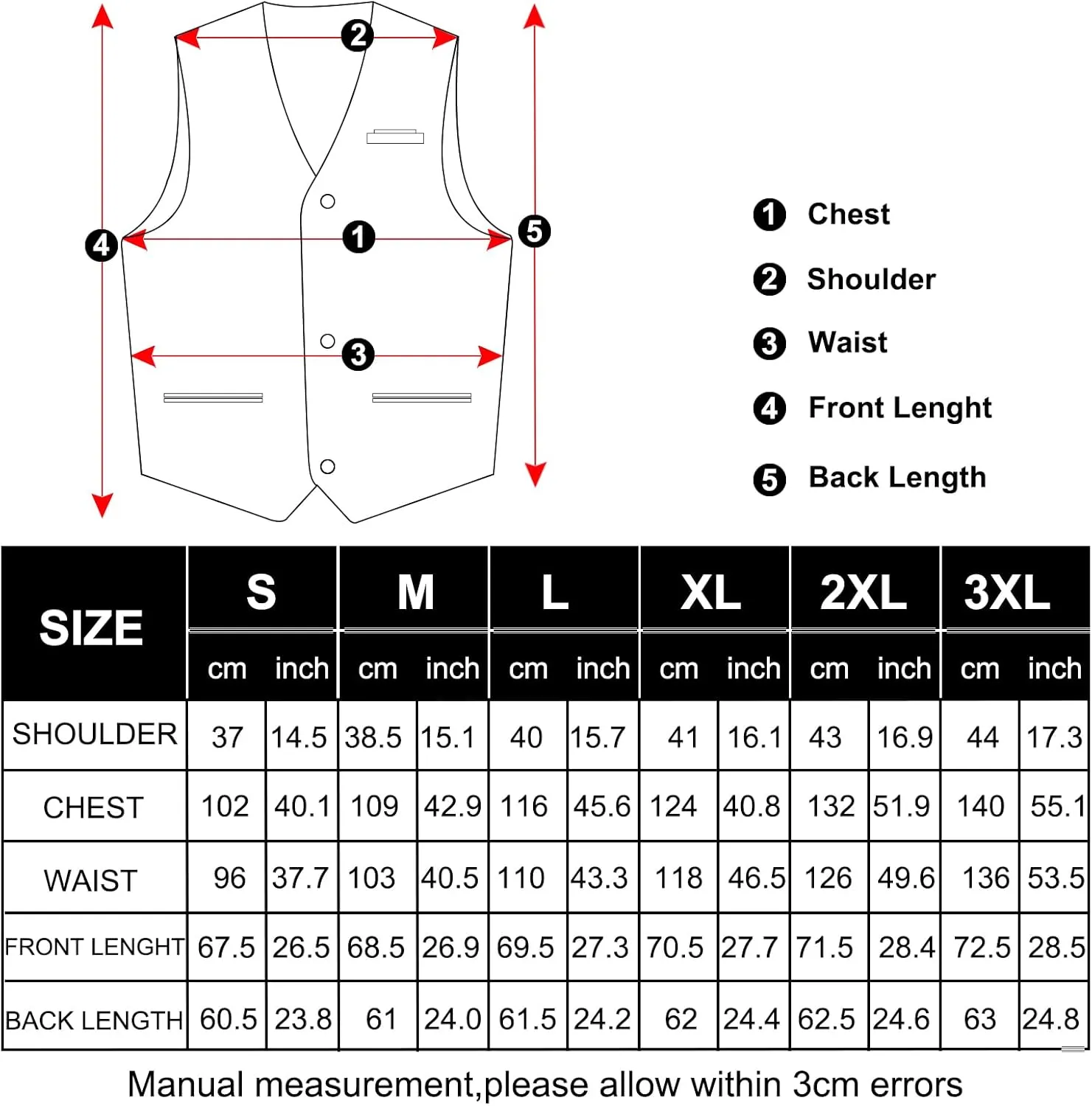 DiBanGu Mens Christmas Suit Vest and Tie Set Fun Snowflake Holiday Party Waistcoat Necktie Pocket Square Cufflinks S-3XL