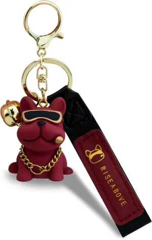 Dog Keychain French Bulldog Gifts For Men Women Cool Gifts For Dog Lovers Unique Frenchie
