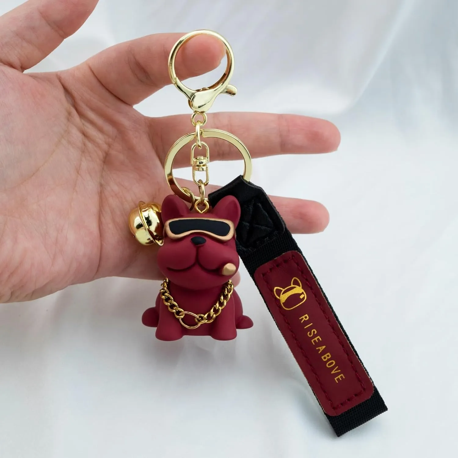 Dog Keychain French Bulldog Gifts For Men Women Cool Gifts For Dog Lovers Unique Frenchie