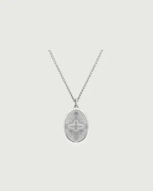 Dove Pendant Necklace | Silver