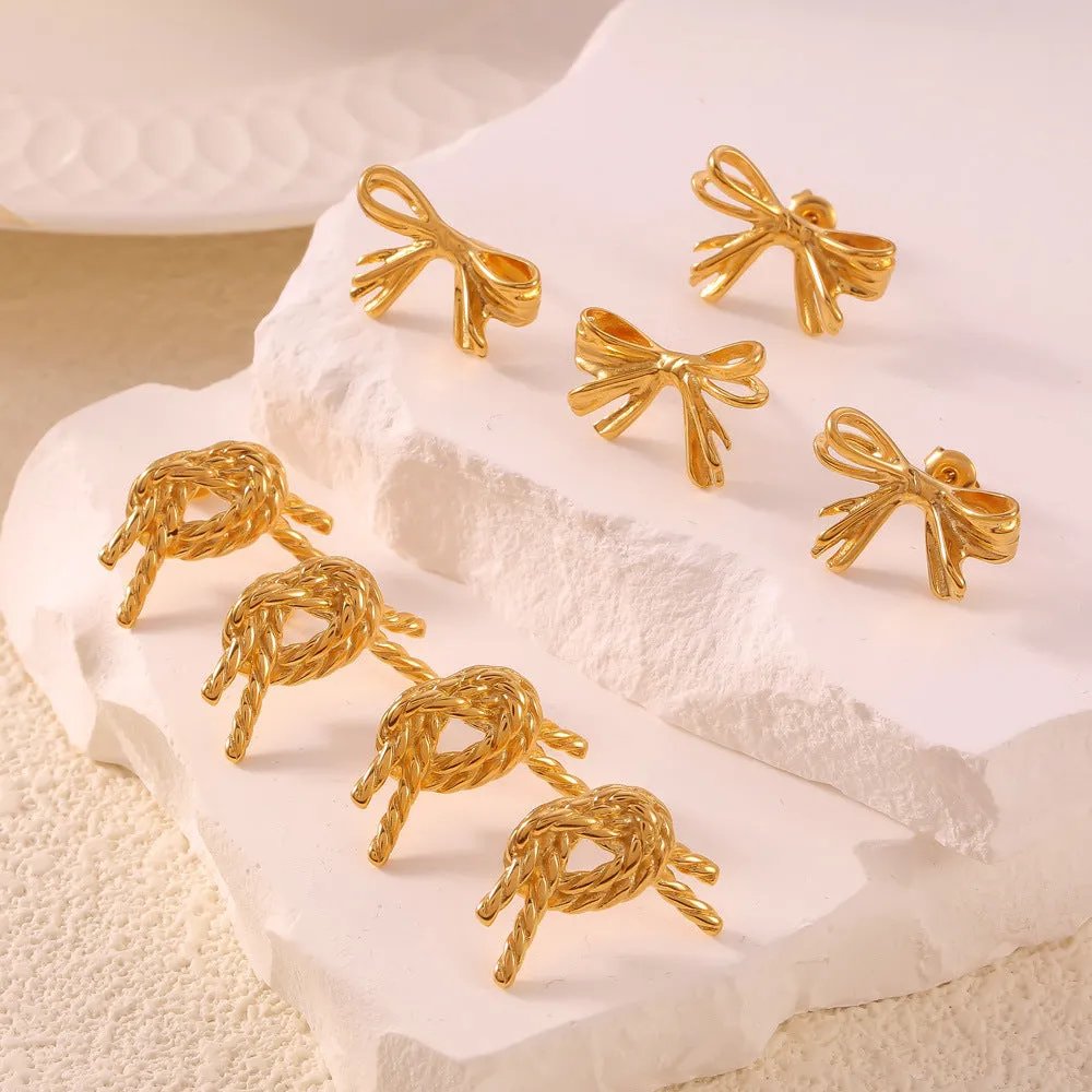 Elegant Butterfly Design Titanium Earrings by Planderful - Everyday Genie Collection