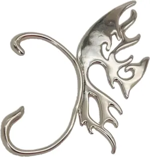 Elegant Butterfly Ear Clip Earrings for Women Liquid Metal Butterfly Ear Cuffs for Fashion Forward Women