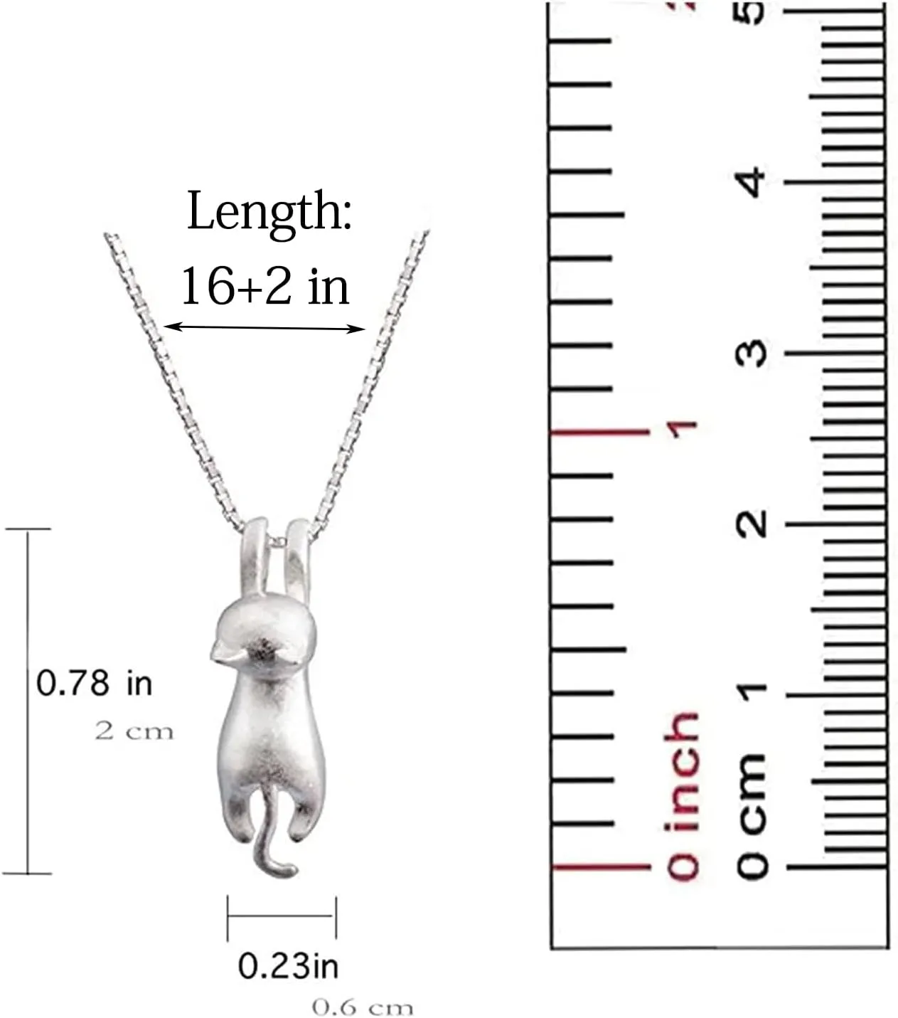 Elegant Cat Necklace for Women,Perfect Cat Lover Gifts Pendant Jewelry for Pet Lovers Friend Birthday Gift