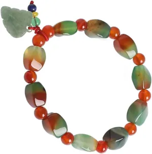 Elegant Retro Agate Bracelet Women's Beaded Friendship Bracelet Bulk Pack