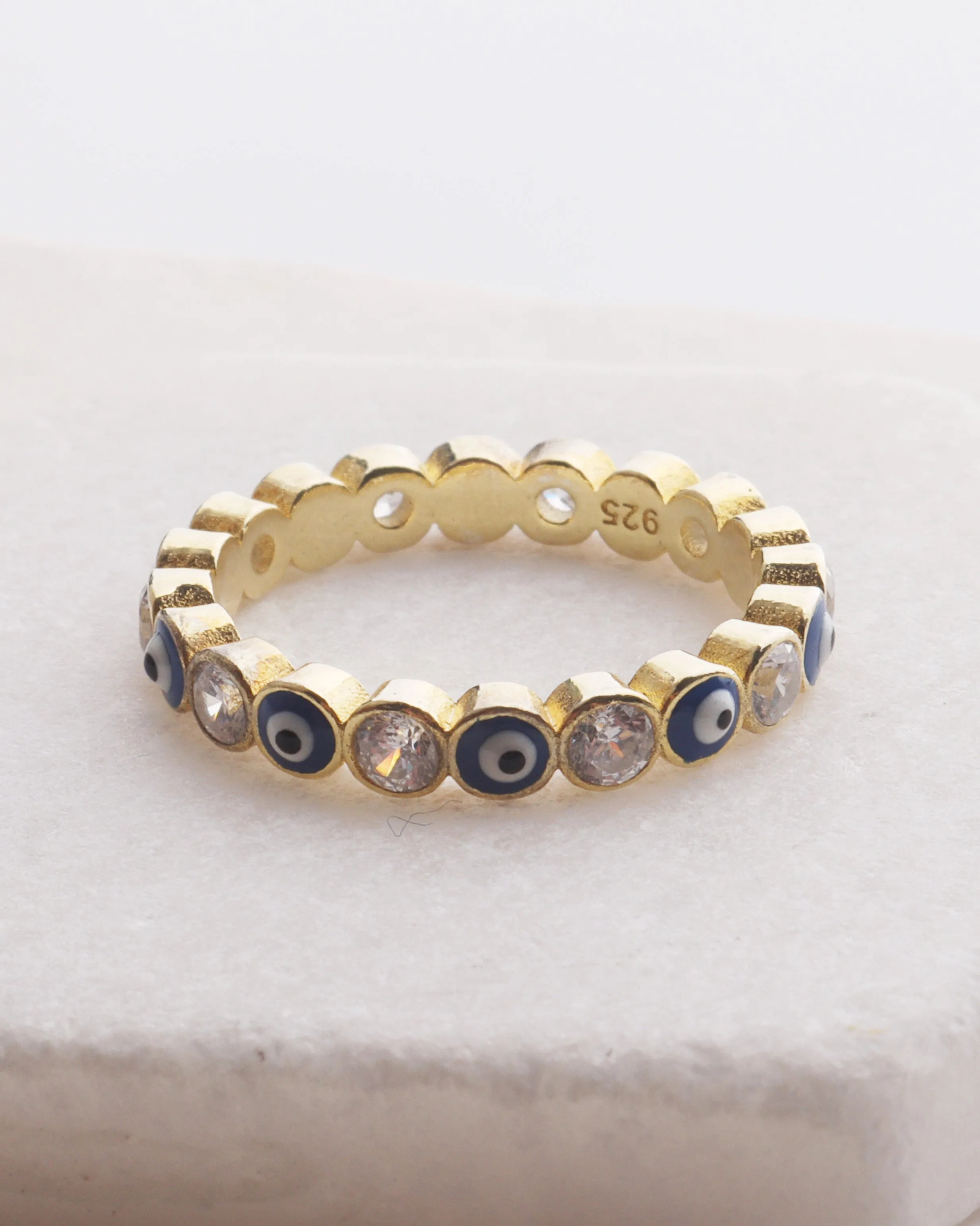 Evil Eye & CZ Infinity Band