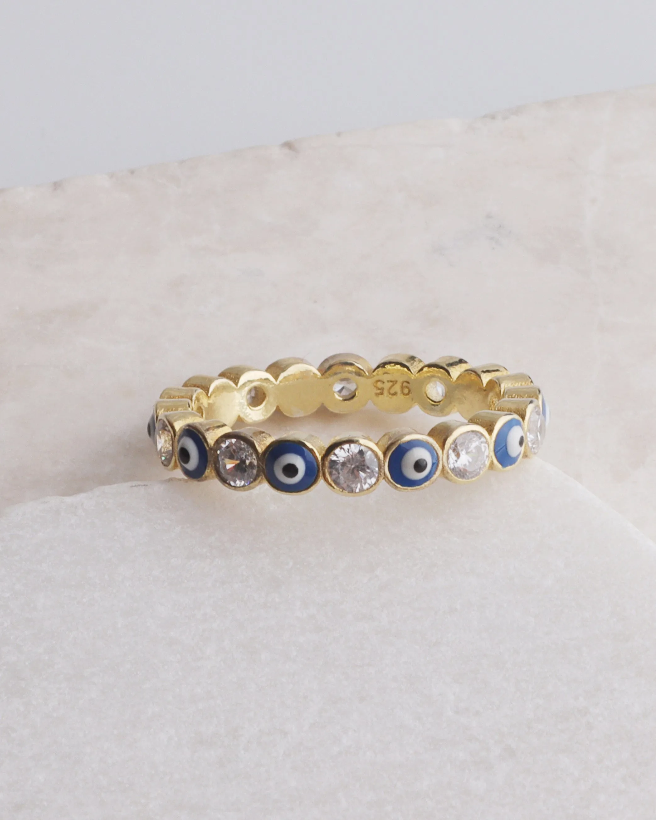 Evil Eye & CZ Infinity Band