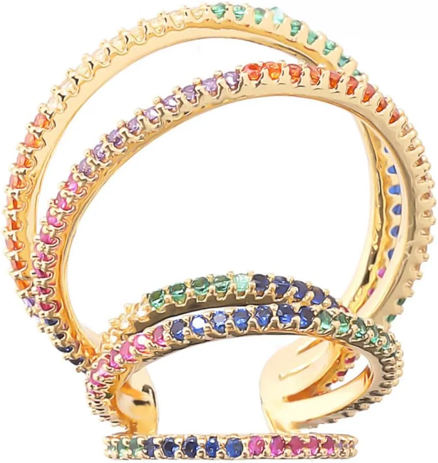 Fashion Rhinestone Ear Cuff Non Pierced Ear Jewelry Clip for All Occasions Durable Material Unique Retro Style Friends and Collectors