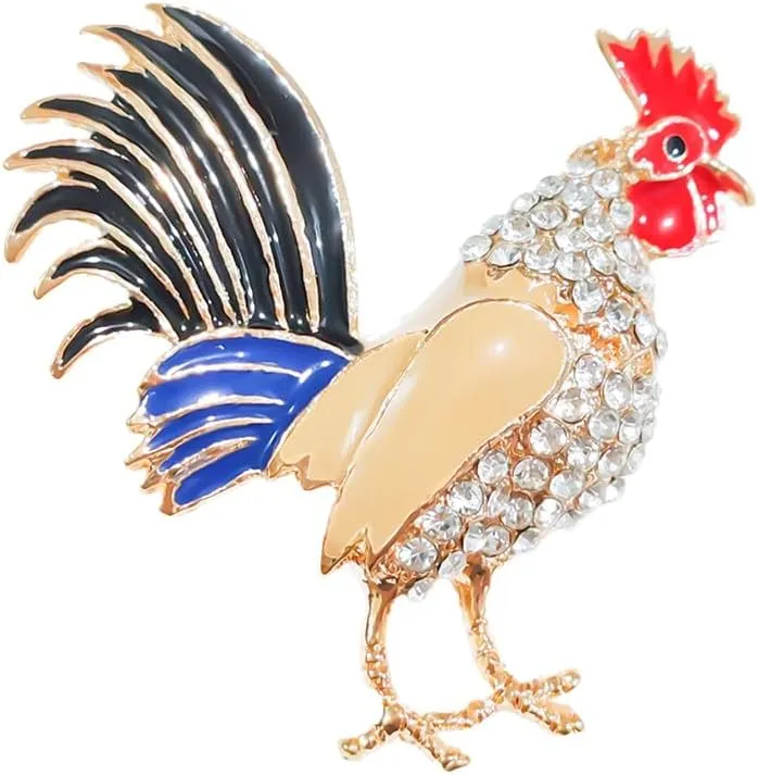 Flying CraneEagle, SwallowChickenAnimal Bird Brooch. Elegant Rhinestone Accessories Wedding Brooches Lapel Pin Jewelry Gifts Women Teen Girls