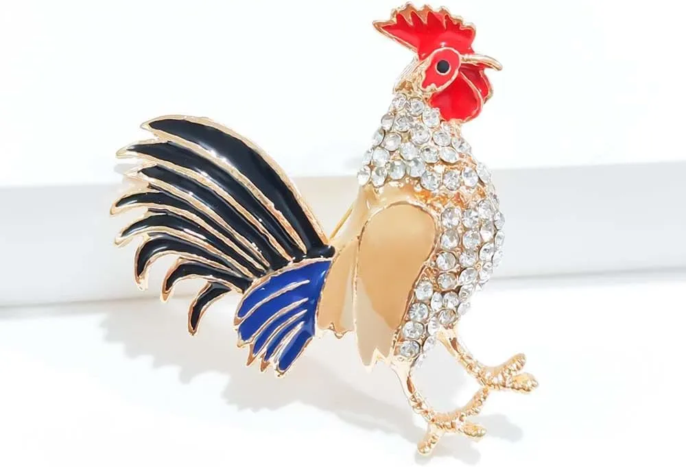 Flying CraneEagle, SwallowChickenAnimal Bird Brooch. Elegant Rhinestone Accessories Wedding Brooches Lapel Pin Jewelry Gifts Women Teen Girls