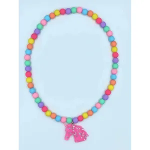 Good Grace Company Unicorn Dreams Necklace - Rainbow Brite