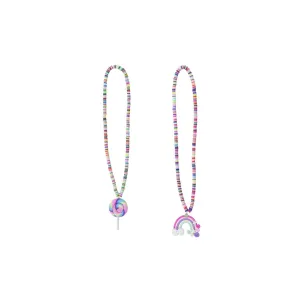 Great Pretenders Lollipop/Rainbow Necklace