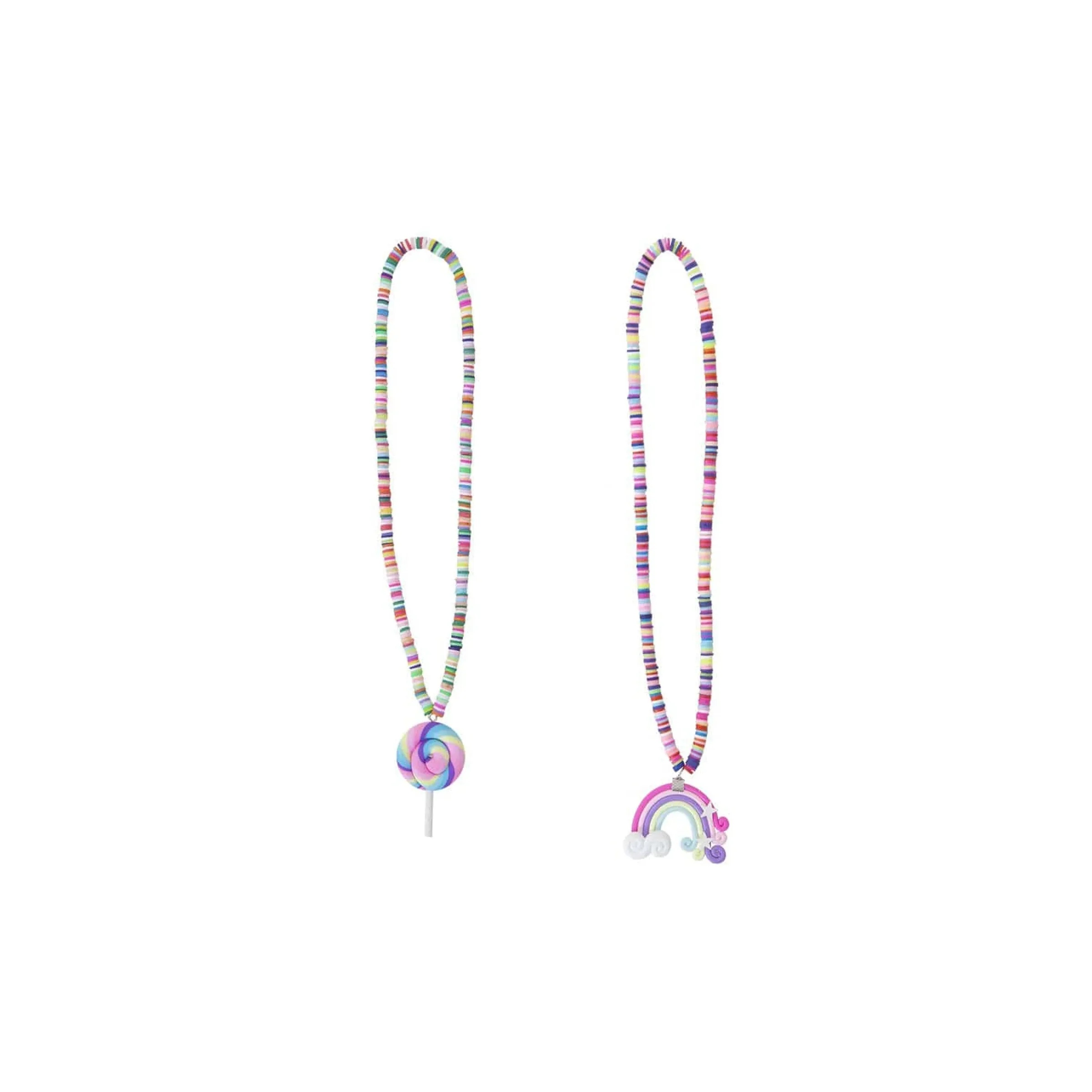 Great Pretenders Lollipop/Rainbow Necklace