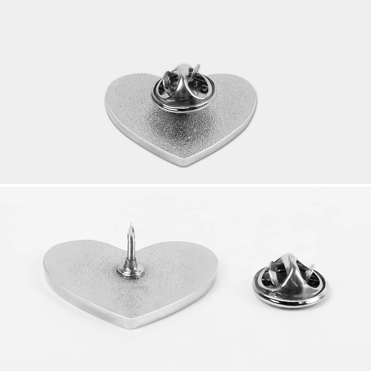 Hand Drawn Cute Cartoon Elephant Ballerina Girl Flower Star on White Heart Badge Smooth Surface Lapel Tie Pin, Lightweight Badge for Women Men Office Worker Nurse Teacher Student Shirts Backpack