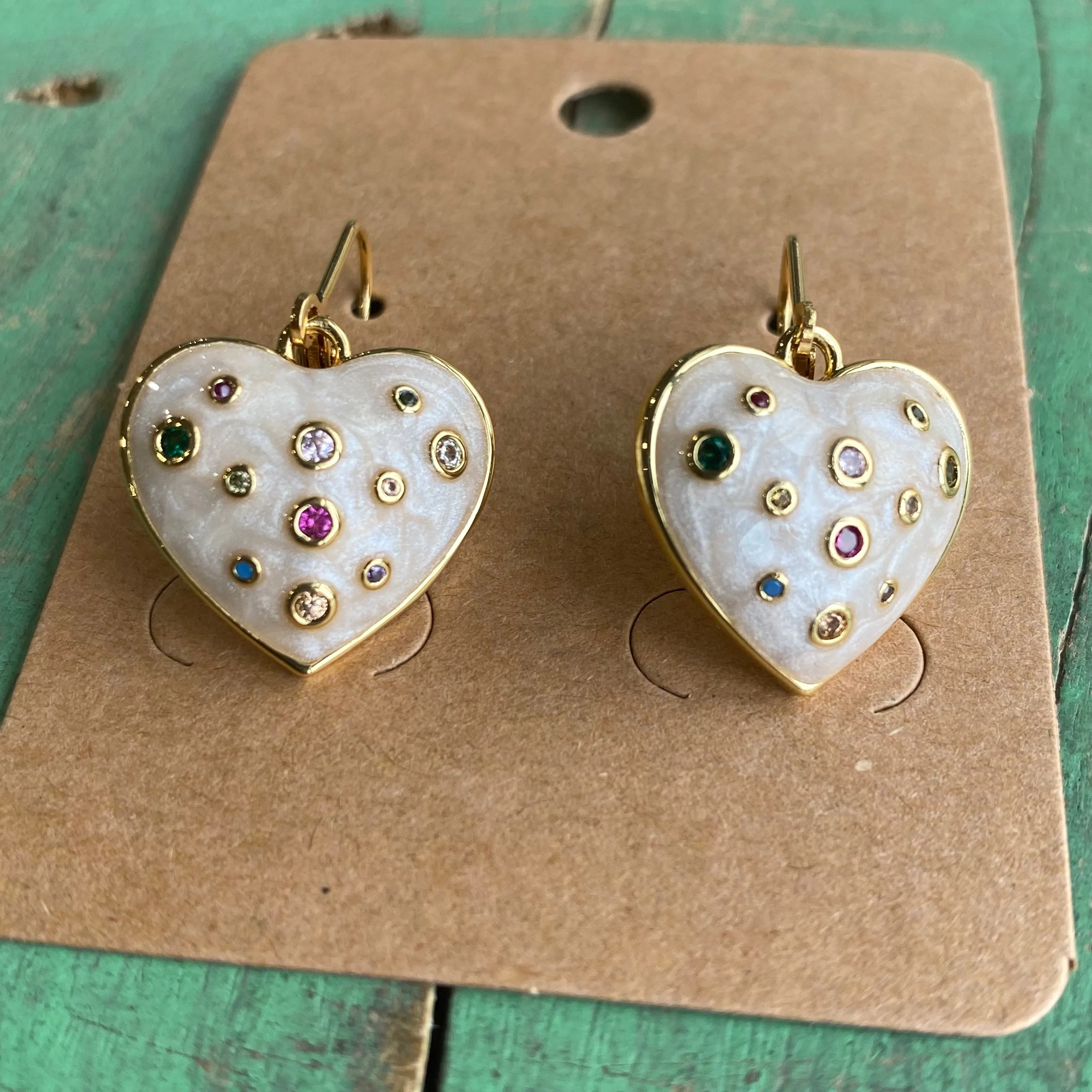 Heart For God Necklace and Earrings