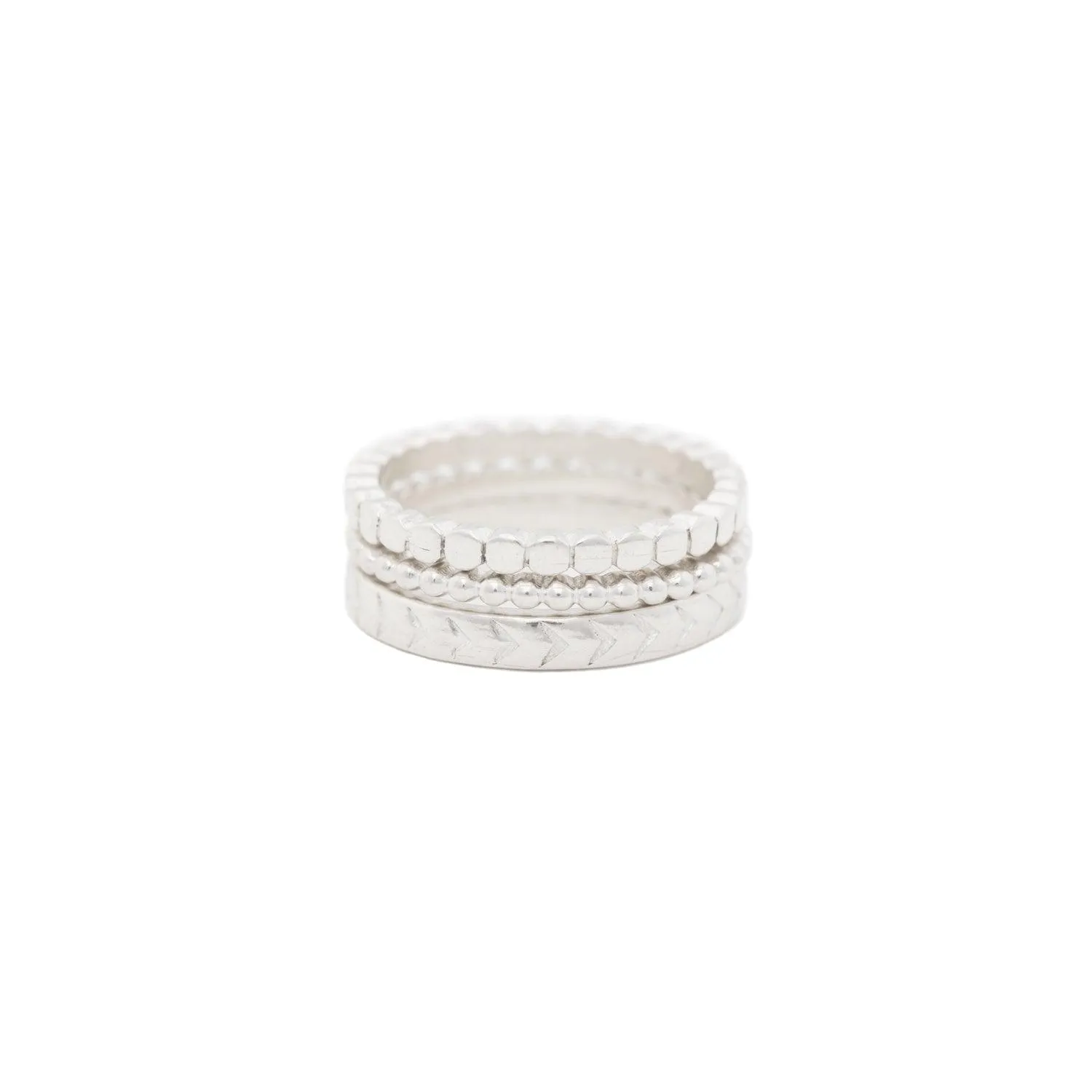 Honeycomb Wedding Band