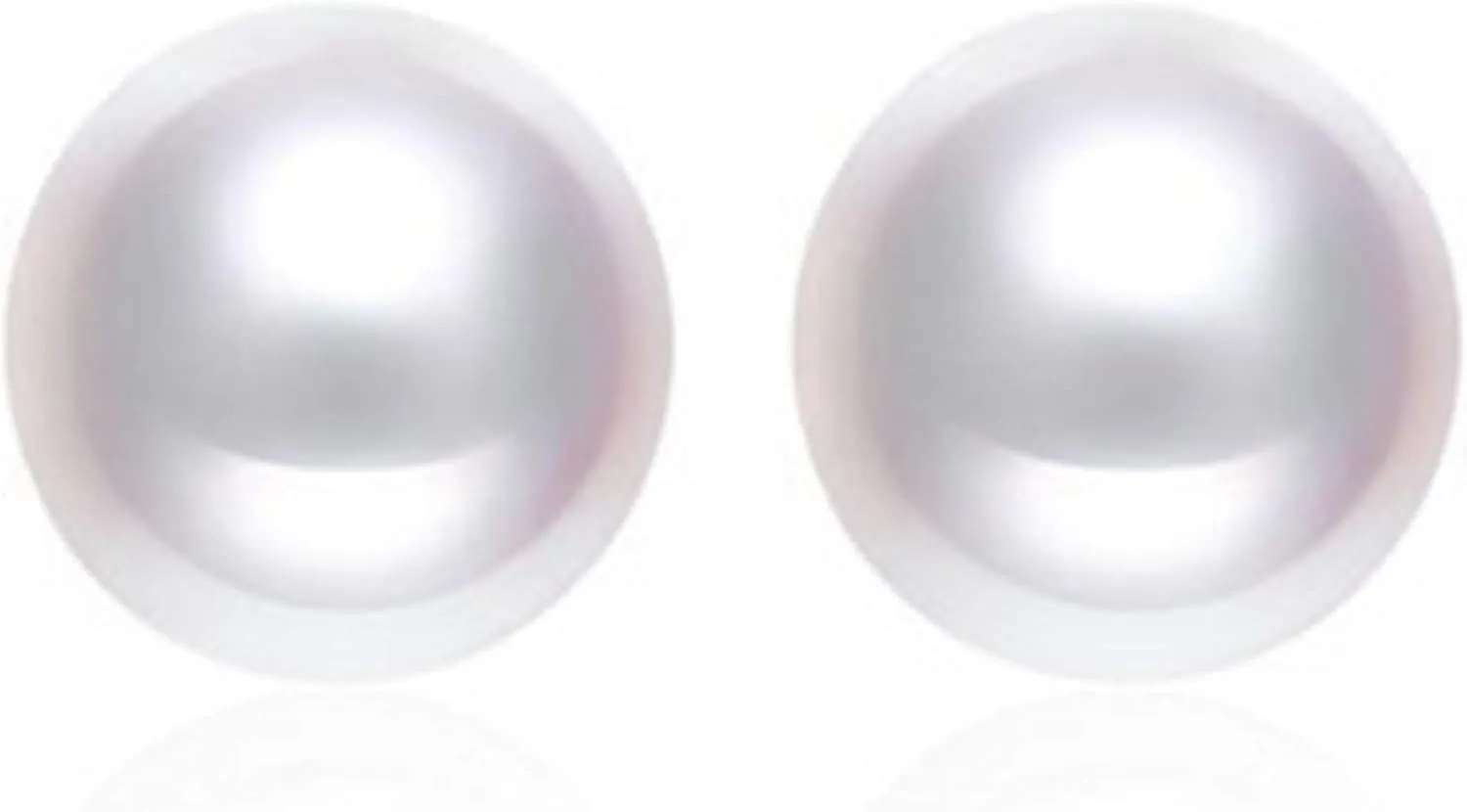 Japanese Akoya Cultured Pearl Stud Earrings 18K Solid Yellow White or Rose gold 5.5-6mm; 7-7.5mm; 7.5-8mm; 8-8.5mm; 8.5-9mm;9-9.5mm; 9.5-10mm by Lily Treacy June Birthstone