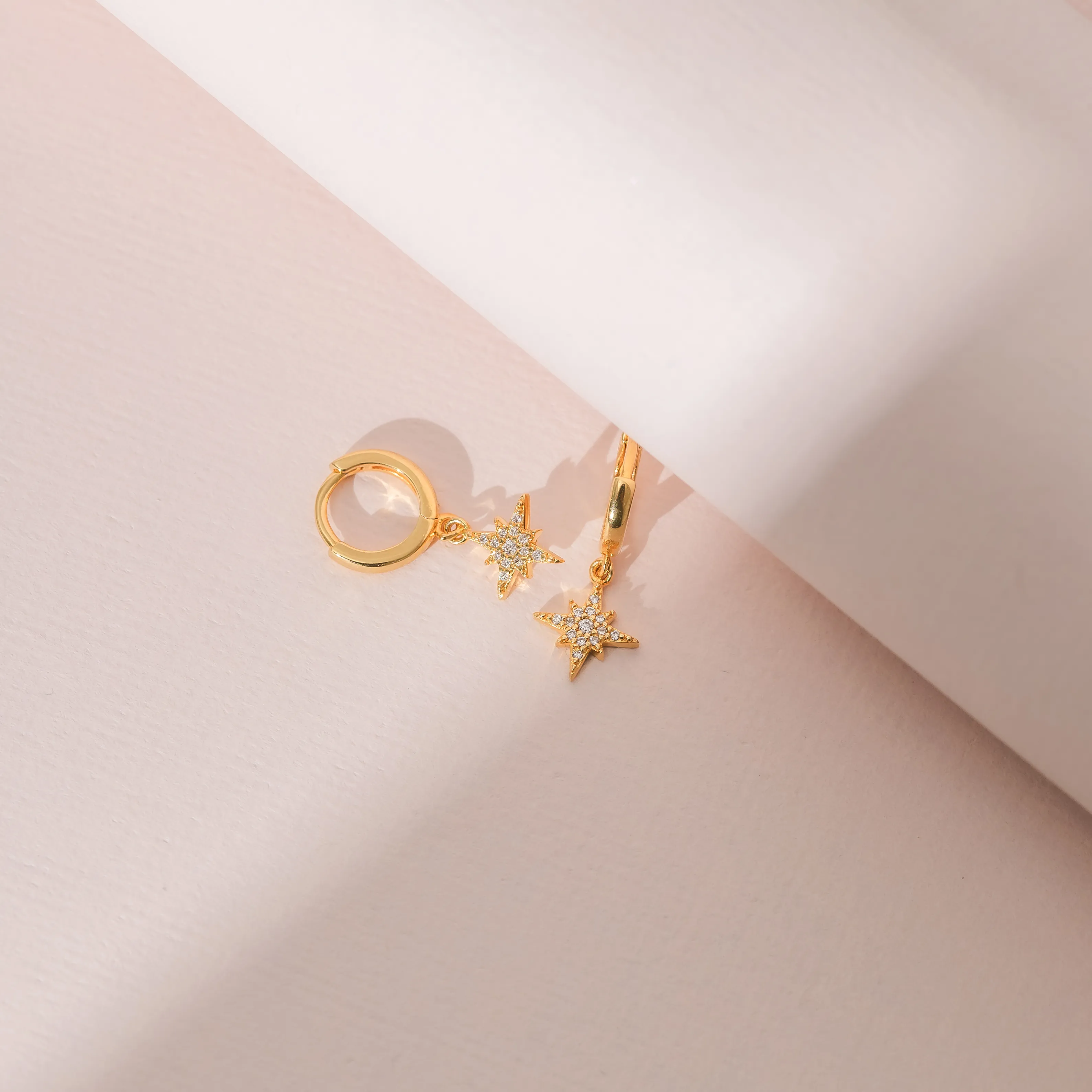 Leo Hoop Earrings