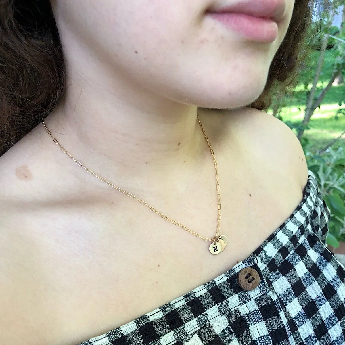 Little ID Disc Necklace