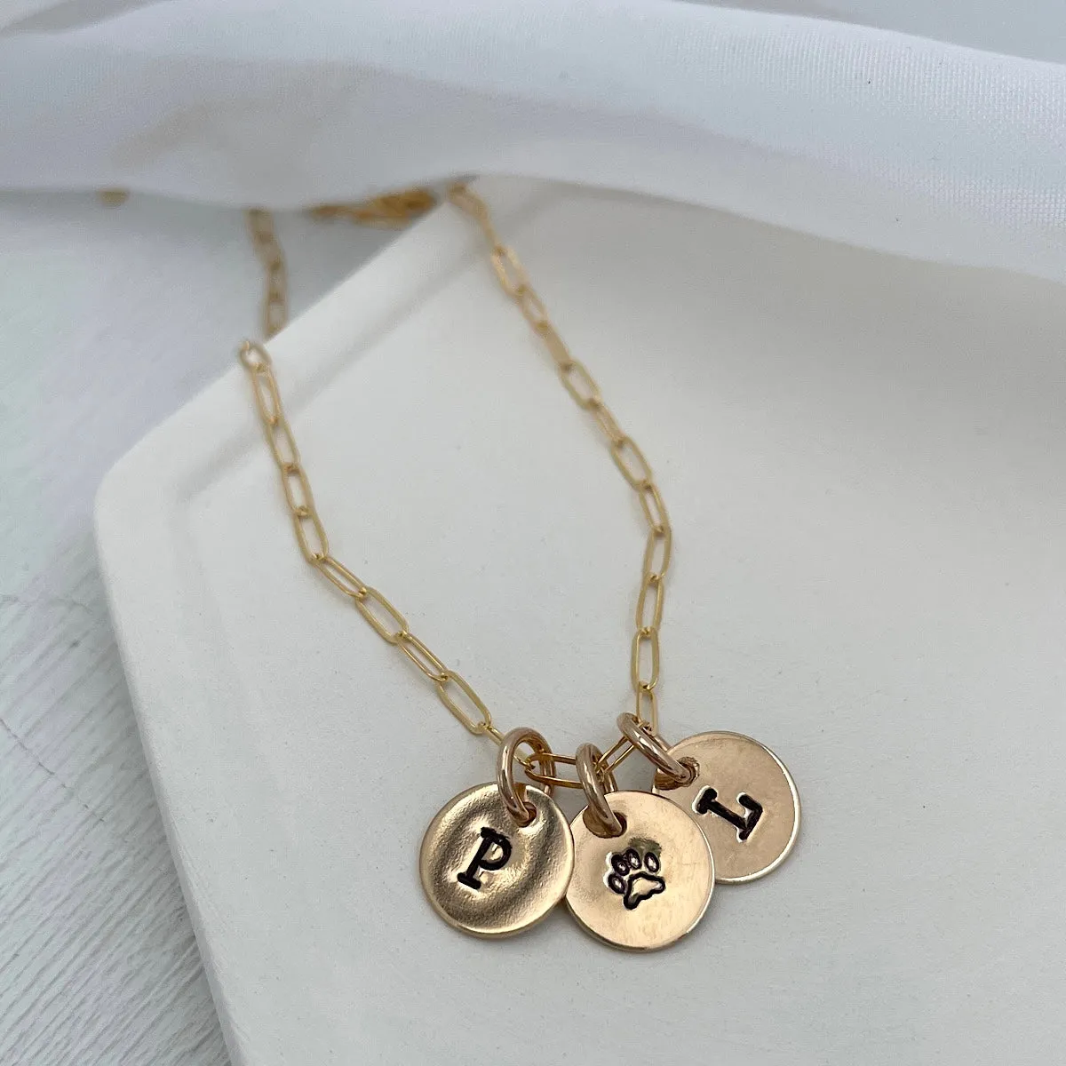 Little ID Disc Necklace